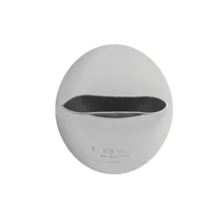 Luva Cilíndrica em Aço Inoxidável Ø18mm x Comprimento 3mm - Fixação por Aperto