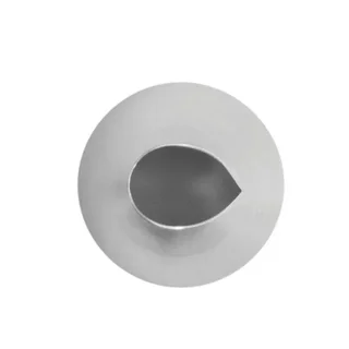 Bico de Confeitaria Saint-Honoré Ponta Arredondada Aço Inoxidável - Diâmetro 24 mm