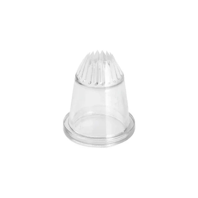 Fluted Pastry Nozzle Copolyester 16 Teeth - Set of 2