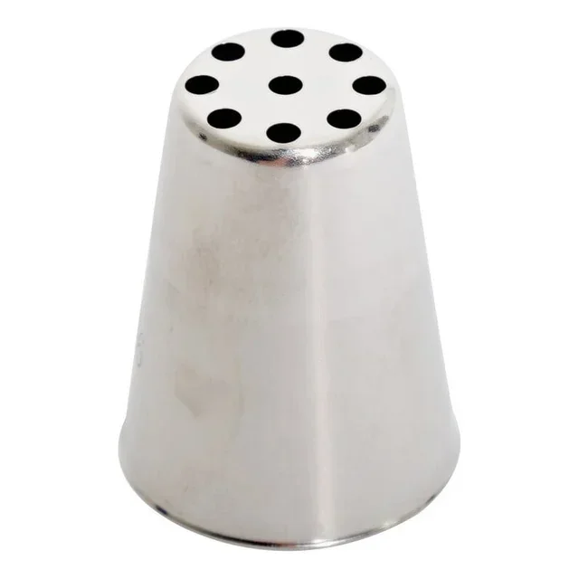 Boccola Forata in Acciaio Inox 3 mm - Set di 2 Pezzi