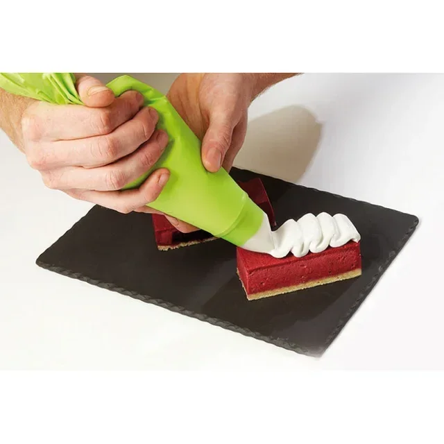 Cornetto per Sac à Poche con Beccuccio a Nastro in Copoliestere - Spessori 1 mm e 5 mm - Set di 2 Pezzi