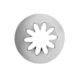 Soquete Estrela Aço Inoxidável 10 Dentes Ø21mm - Acabamento Rosa