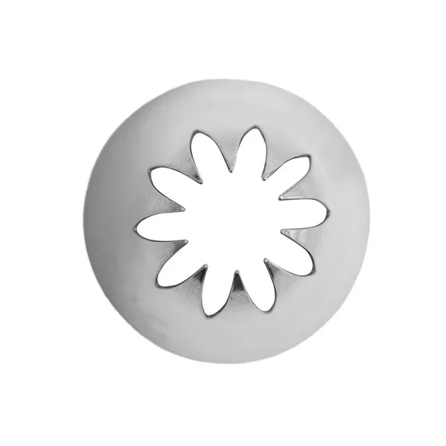 Soquete Estrela Aço Inoxidável 10 Dentes Ø21mm - Acabamento Rosa