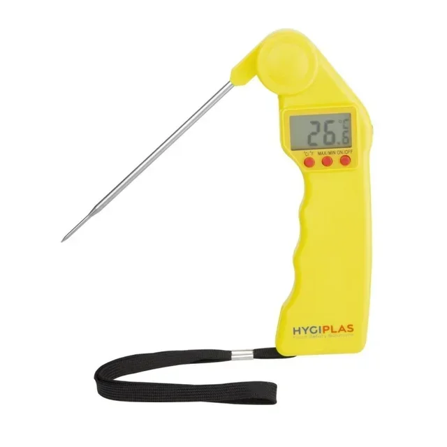 Easytemp Thermomètre Digital Jaune