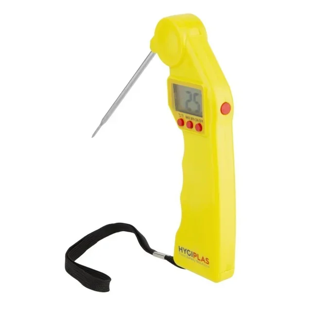 Easytemp Thermomètre Digital Jaune