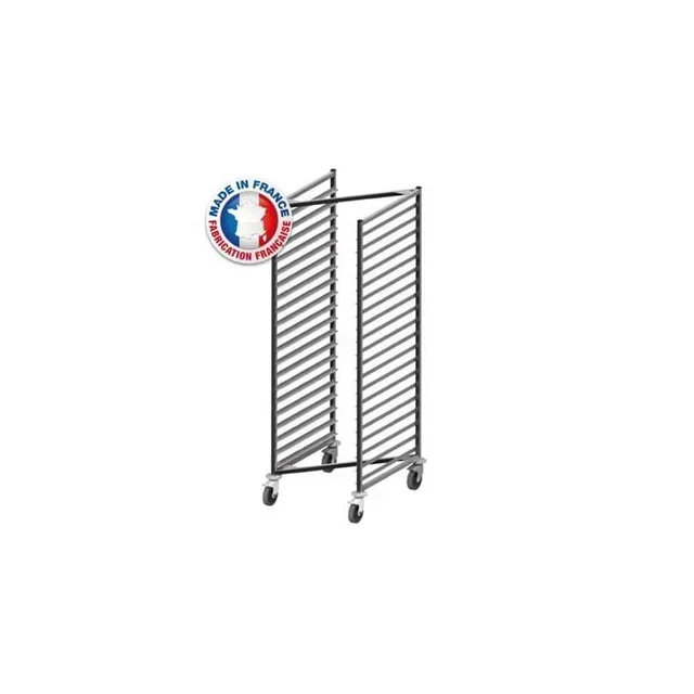 Échelle Gastronorme Encastrable GN 1/1 à Roulettes Polyamide - 20 Niveaux