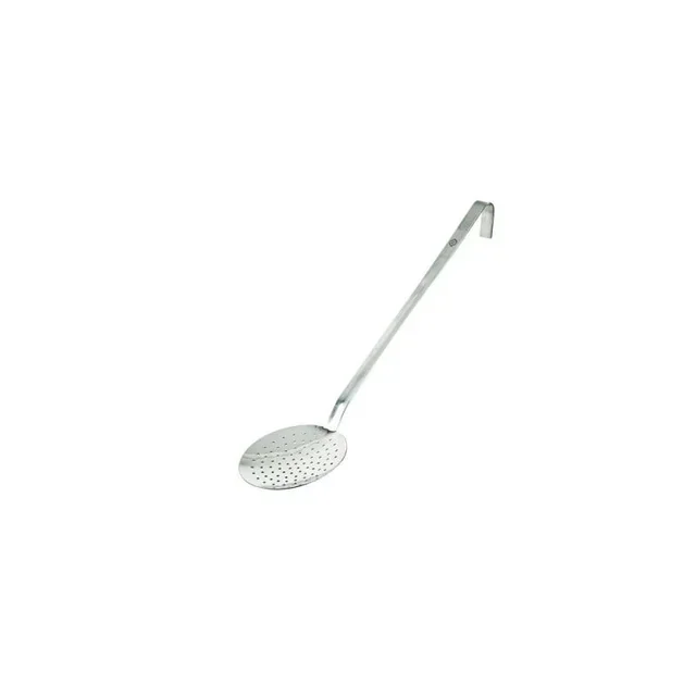 Escumadeira de Aço Inoxidável - Diâmetro 14 cm - Utensílio de Cozinha