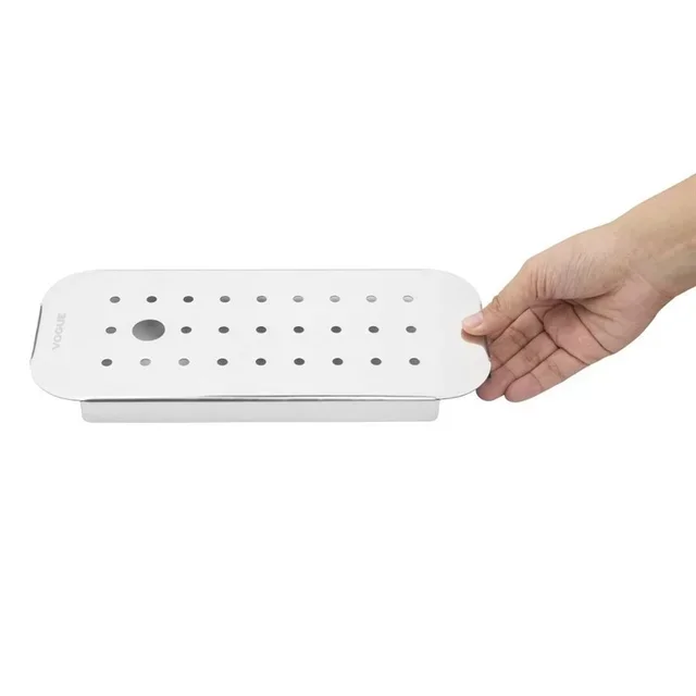 Stainless Steel GN 1/3 Drain Tray - Professional Drainage Rack