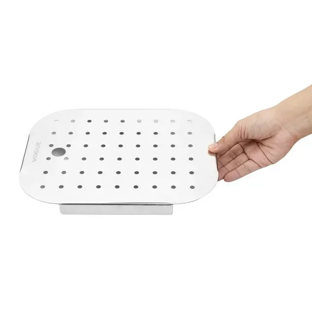 Gastronorm Drainer Stainless Steel 1/2 - Standard GN Depth