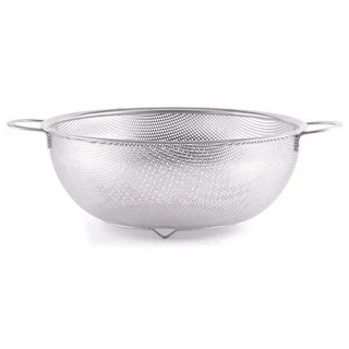 Scolapasta Acciaio Inox Perforato - Diametro 285 mm