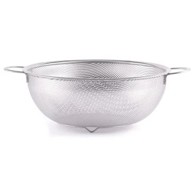 Scolapasta Acciaio Inox Perforato - Diametro 285 mm