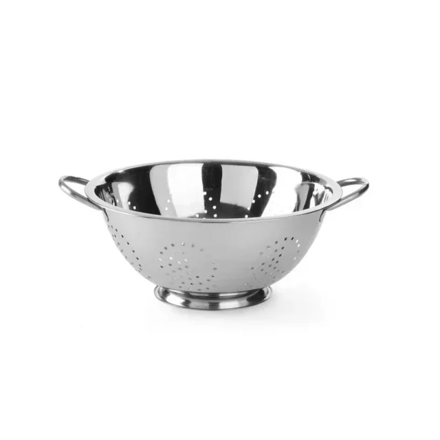 Escorredor de Louça Kitchen Line Aço Inoxidável - Diâmetro 34 cm