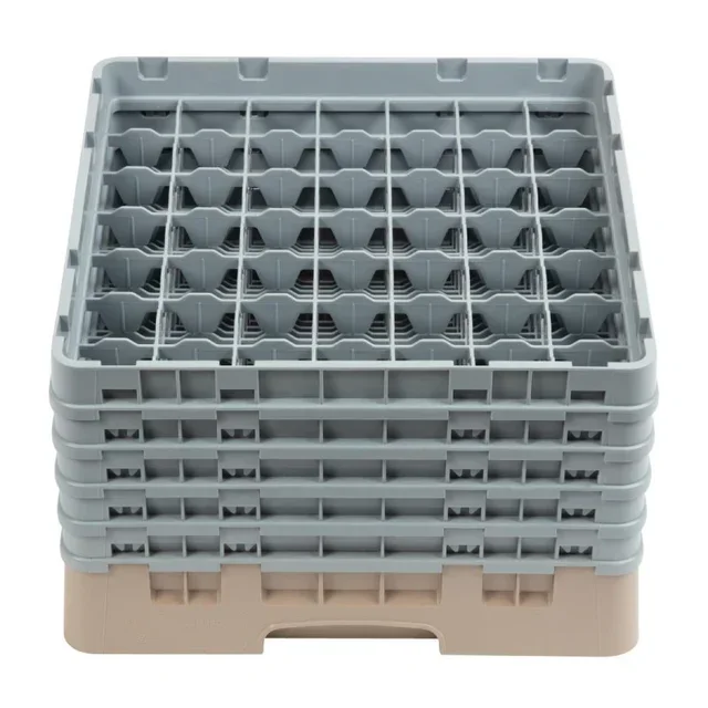 Scolabicchieri Camrack 49 Scomparti Beige 500x500 mm