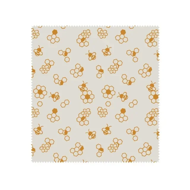 Foglie per Avvolgere Alimenti in Cera d'Api Taglia S - Confezione da 10 unità