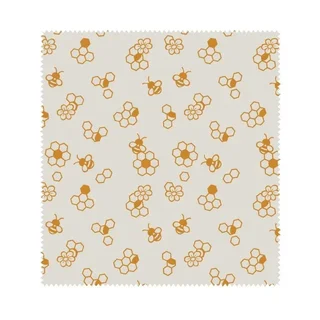 Emballage Alimentaire Réutilisable Cire d'Abeille Taille M - Set 10 Pièces