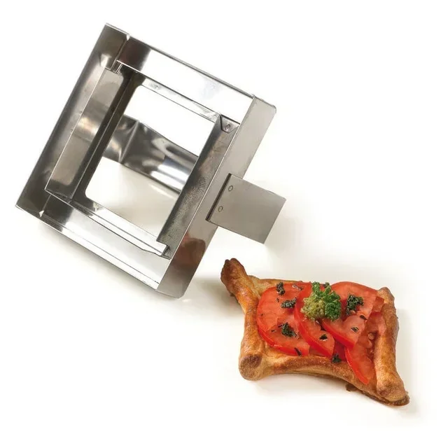 Emporte-pièce Carré Double Face 85mm x 85mm - Découpoir Pâtisserie Professionnel