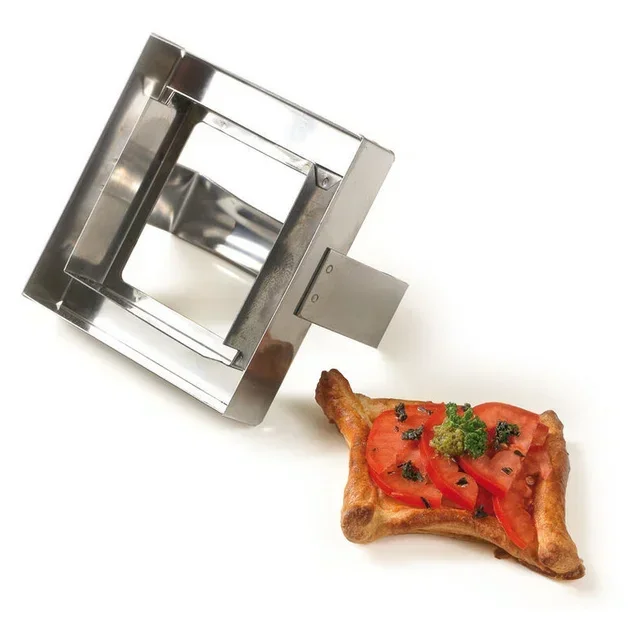 Emporte-pièce Carré Double Muni d'une Poignée - Dimensions 110 x 110 mm