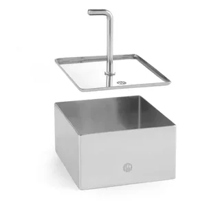 Emporte-Pièce Carré Inox - 80 x 80 mm - Découpe Pâtisserie Précise