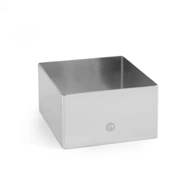 Emporte-Pièce Carré Inox - 80 x 80 mm - Découpe Pâtisserie Précise