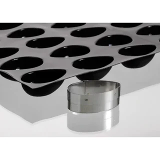 Cortador de Pastelería Forma Corazón Acero Inoxidable 10 cm