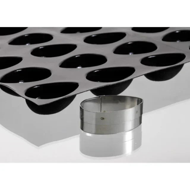 Cortador de Pastelería Forma Corazón Acero Inoxidable 10 cm