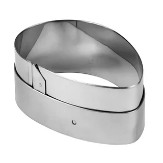 Cortador de Pastelería Forma Corazón Acero Inoxidable 10 cm