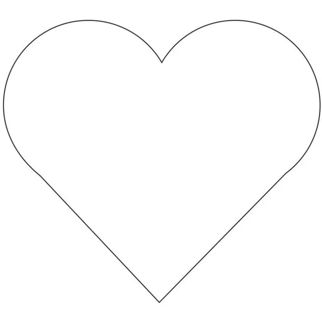 Cortador de Galletas Corazón Polímero 75x70mm