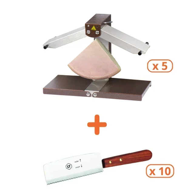 Raclette Spatulas and Knives Set