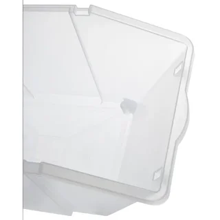 Ensemble 3 Bacs Alimentaires 30 Litres avec Couvercles et Roulettes