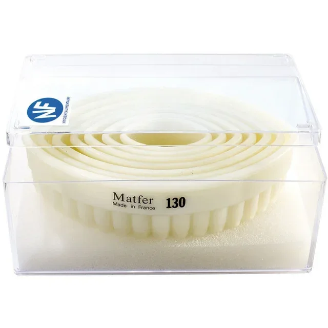 Conjunto 7 Cortadores Ondulados Ovais