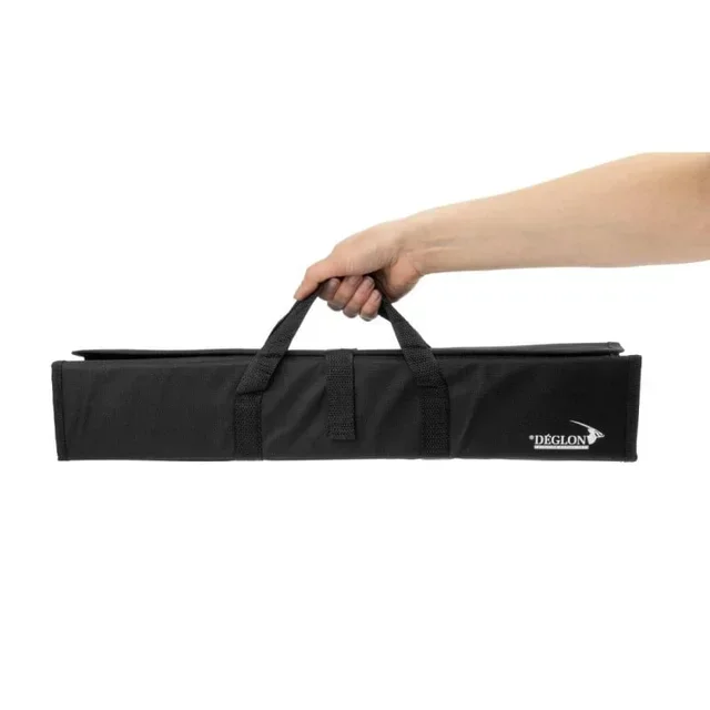 Kit Utensílios Churrasco 4 Peças - Inox e Madeira