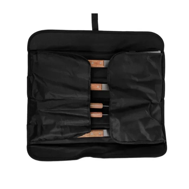 Kit Utensílios Churrasco 4 Peças - Inox e Madeira