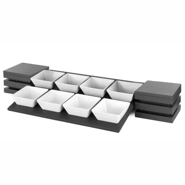 Buffet Presentation Kit 8 Square Bowls