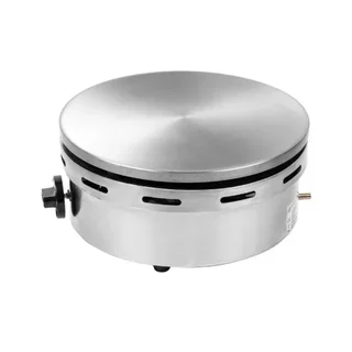 Gas Crepe Maker 40 cm with Chocolate Warmer Set