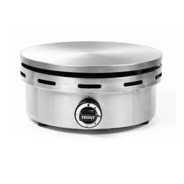 Gas Crepe Maker 40 cm with Chocolate Warmer Set