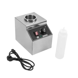 Gas Crepe Maker 40 cm with Chocolate Warmer Set