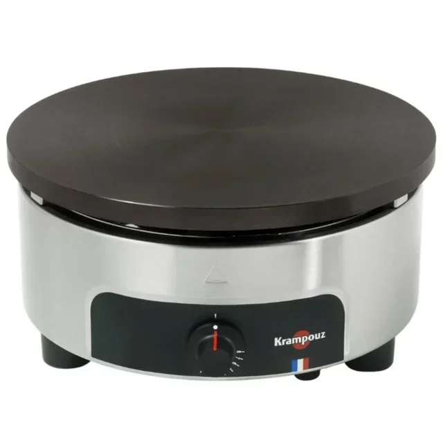 Standard Gas Crepe Maker Set with Chocolate Warmer