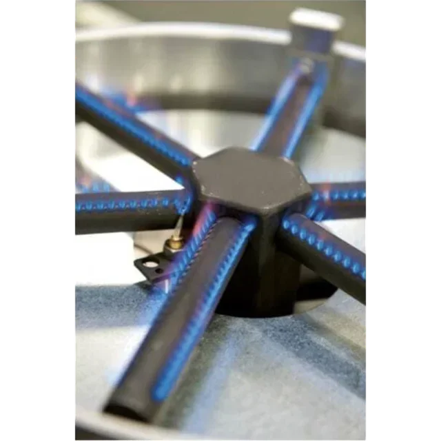 Conjunto Máquina de Crepes a Gás Standard com Aquecedor de Chocolate