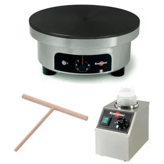 Komplettes professionelles Crêperie-Ausrüstungsset