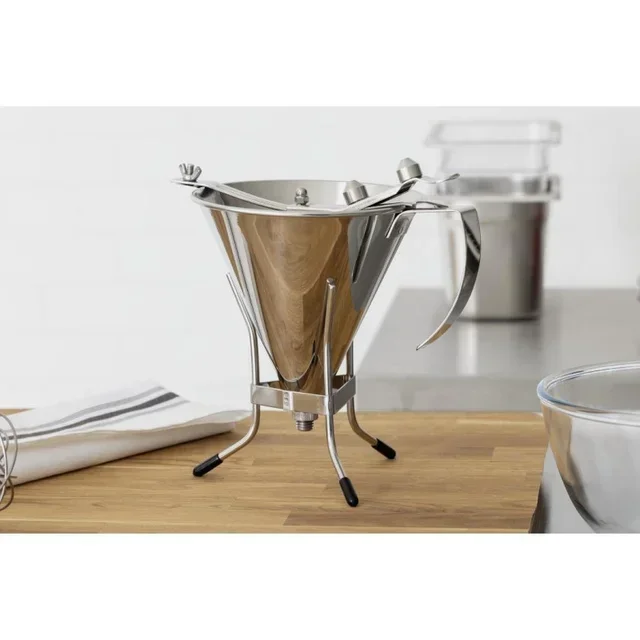 Imbuto in Acciaio Inox con Meccanismo Automatico 1,5 Litri