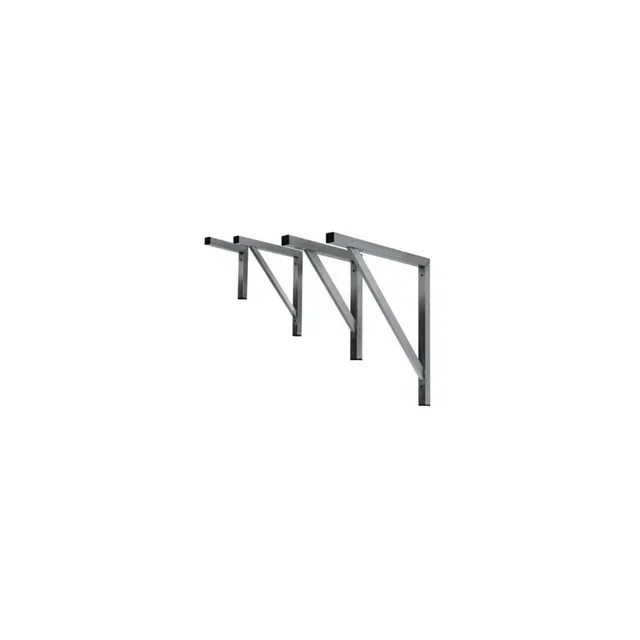 304 Stainless Steel Mounting Bracket - 475 mm - Wall Shelf Support
