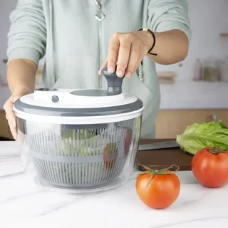 Essoreuse à salade 4,5L - Séchage rapide des feuilles
