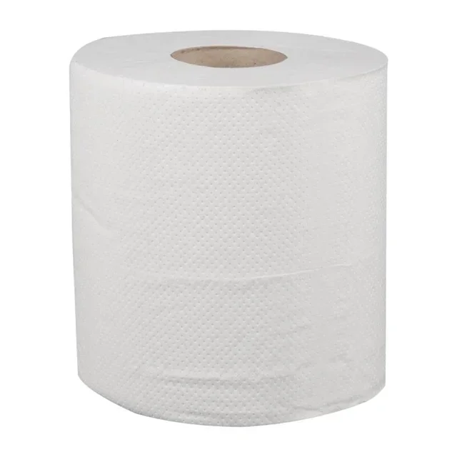 Centre-Feed 2-Ply White Hand Towels - Pack of 6 Rolls