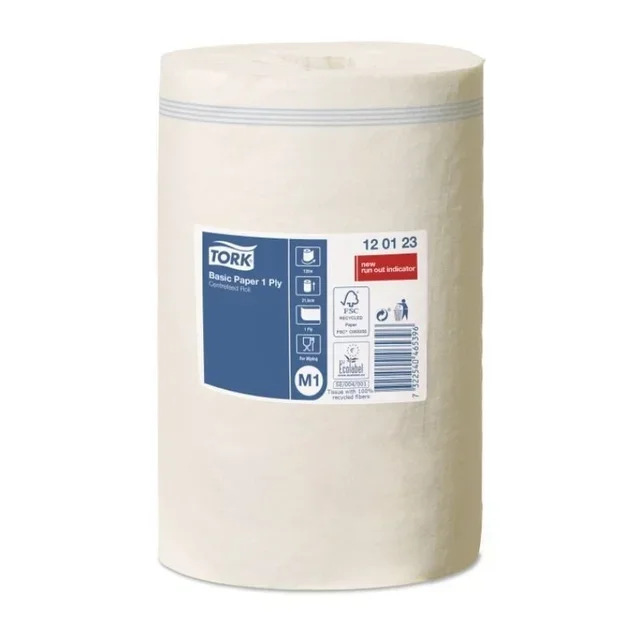 Centre-Feed Paper Towel Basic 1-Ply - Pack of 11 Rolls