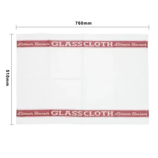 Paños de Secado de Lino Rojo - Formato 76,2 x 50,8 cm