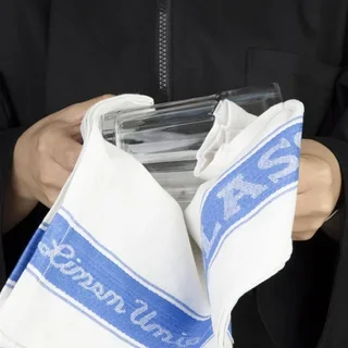 Strofinacci in Lino Naturale - Blu Indaco - 76,2 x 50,8 cm