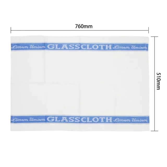 Strofinacci in Lino Naturale - Blu Indaco - 76,2 x 50,8 cm