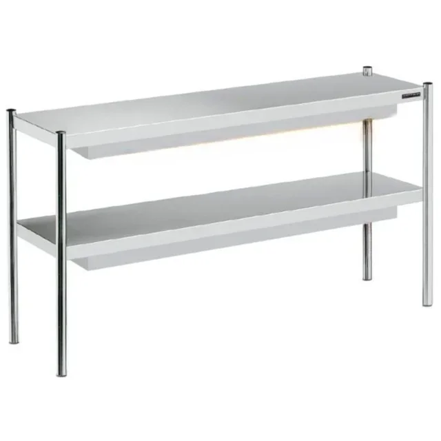 2-Tier Table Shelf - Neutral - L 2500 x D 350 mm