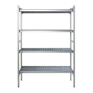 Industrial Storage Rack 4 Shelves - 1561 x 400 mm
