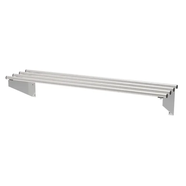 Étagère Murale à Barreaux avec Supports d'Angle - Longueur 1200 mm x Profondeur 300 mm